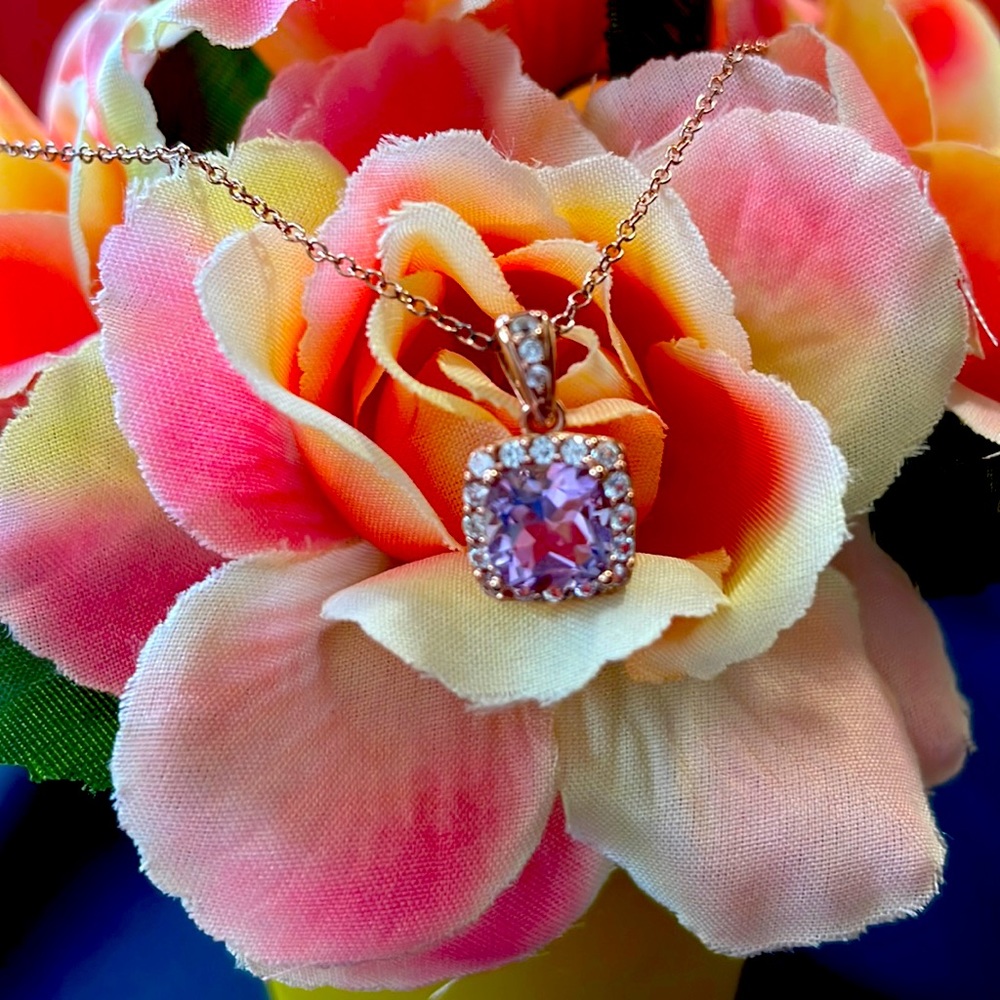 Amethyst necklace
